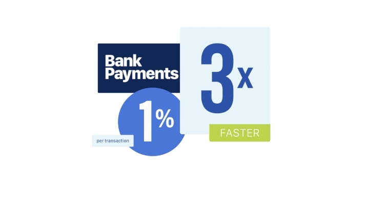 Bank payments infographic Bank payments infographic