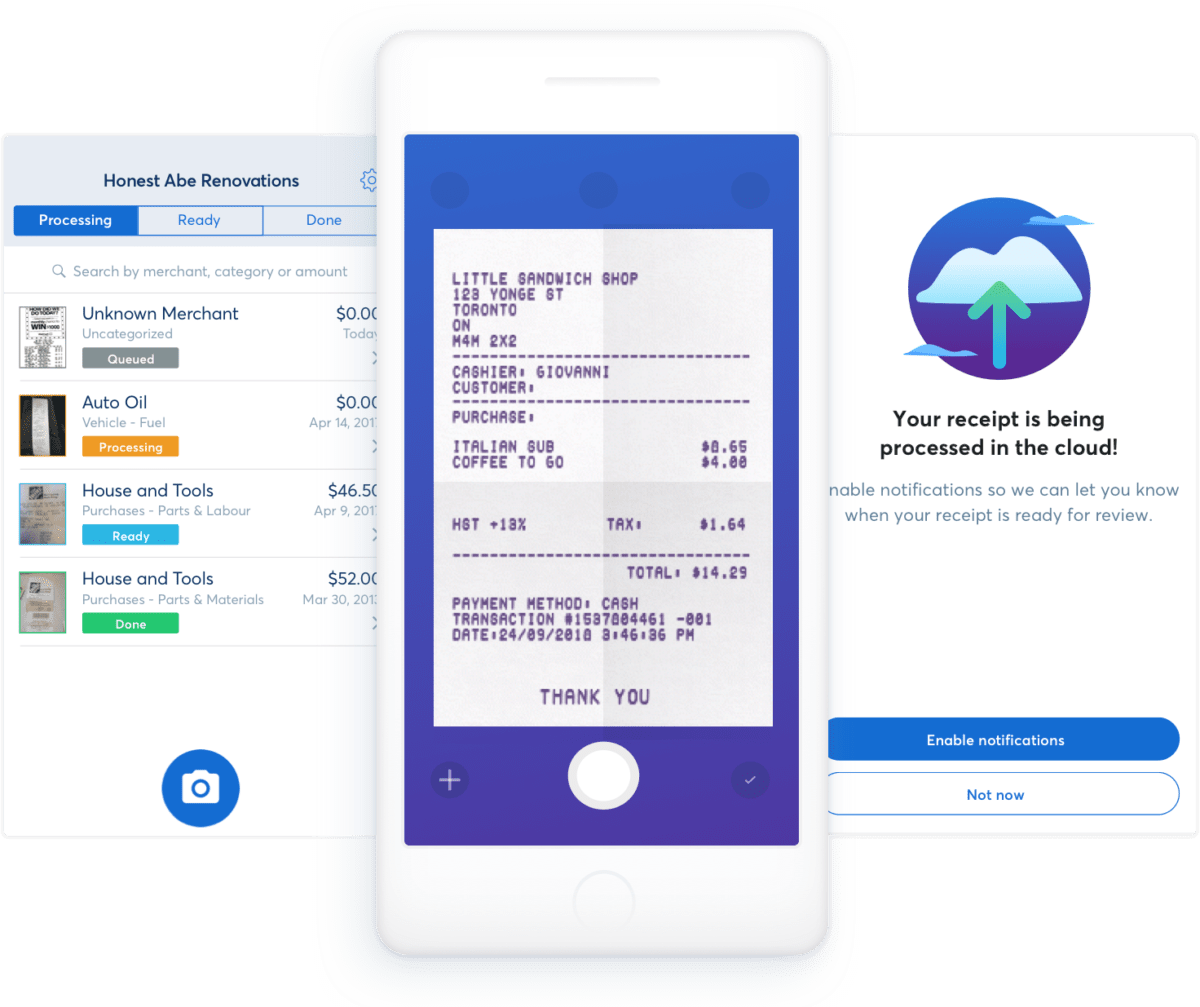 Scan and track receipts for free wave receipts