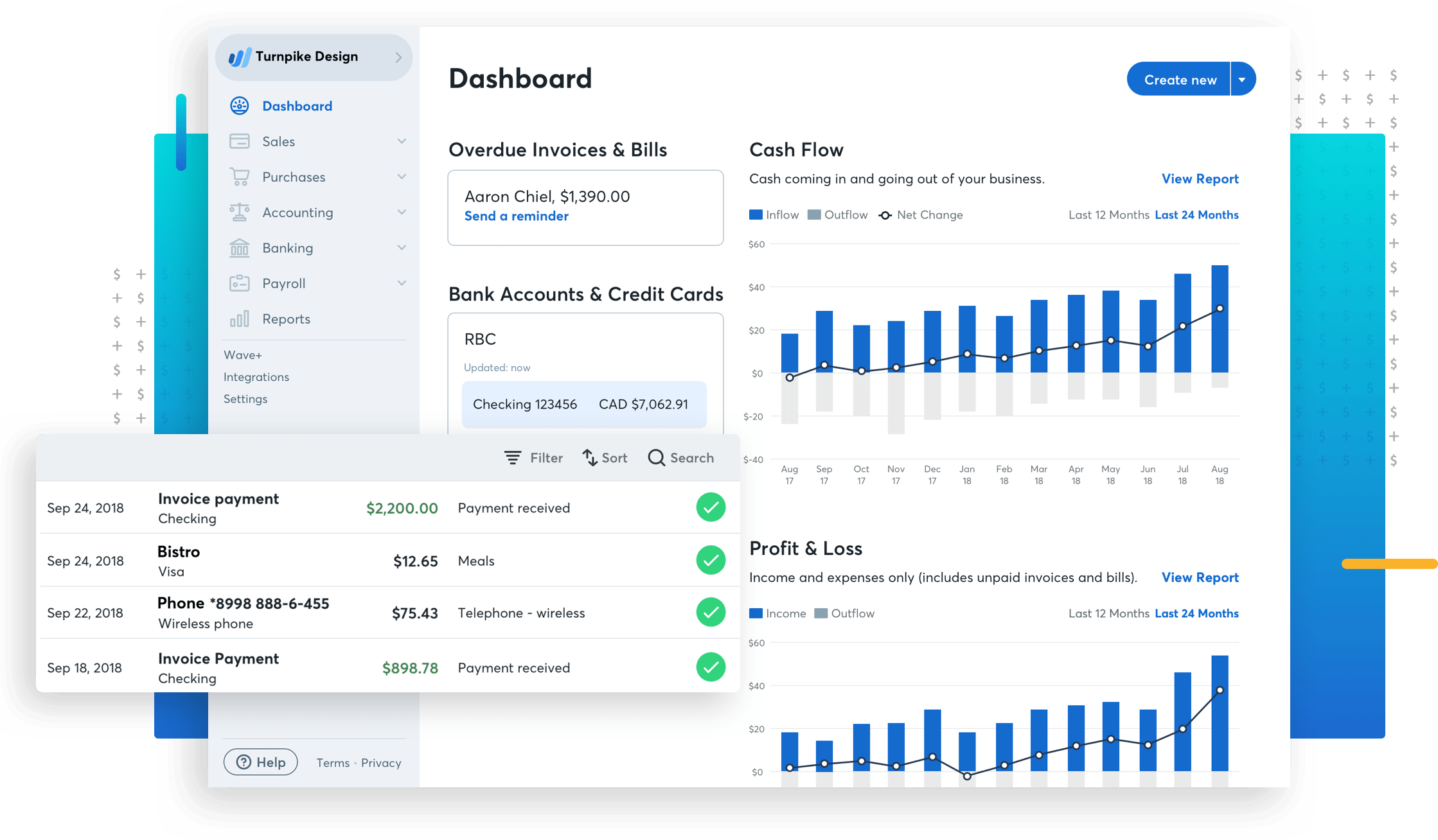 Showcasing our accounting software Showcasing our accounting software
