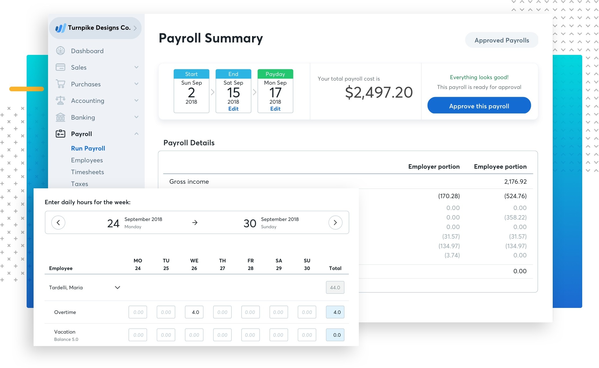 checkmark payroll mac os