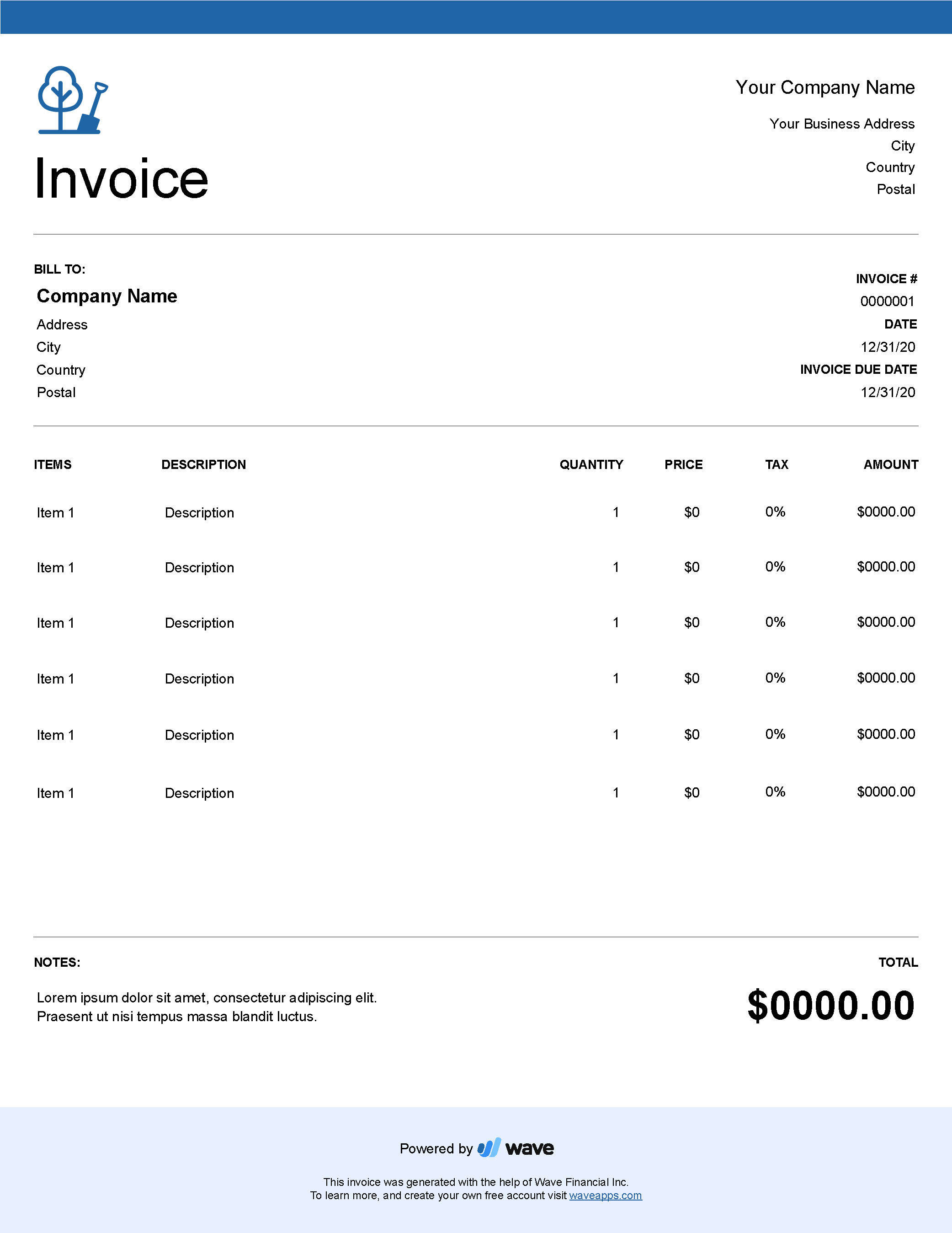 starting a landscaping business best invoice software