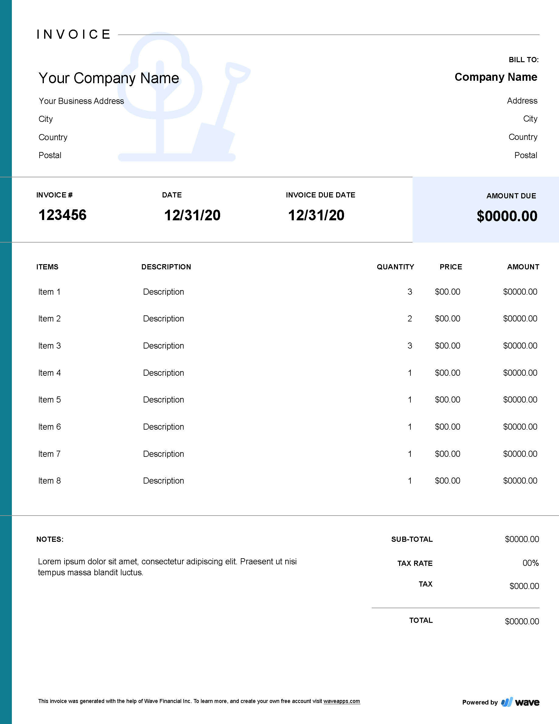 starting a landscaping business best invoice software