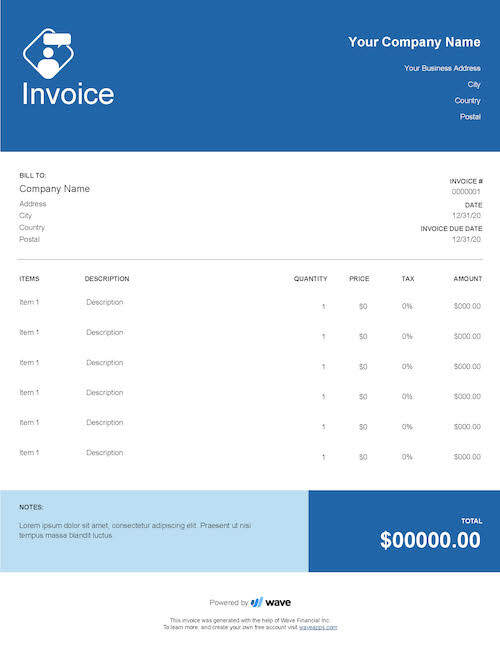 Get How To Get Invoice Template On Microsoft Word Gif