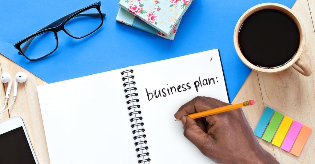 Free one-page business plan summary template image